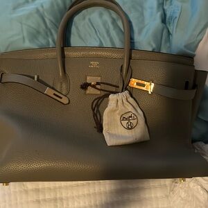 Leather purse purchased and used for a film production wardrobe